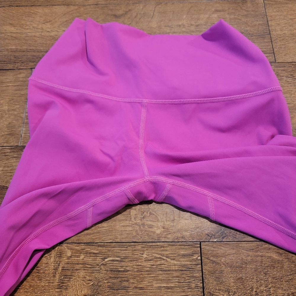 Zyia‎ Active Women's Leggings Butter Soft Excellent Condition Color Pink - Picture 4 of 5